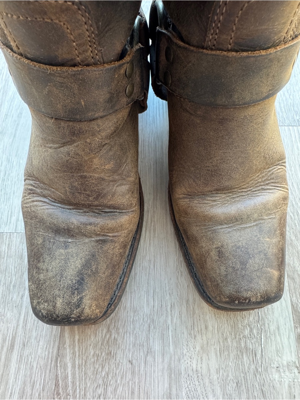 Frye Harness Boots Size 7 M Woman’s - Picture 6 of 16